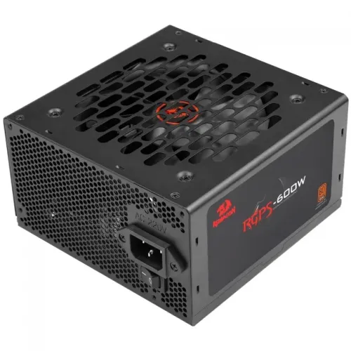 Fonte ATX 600W Redragon GC-PS024 PFC Ativo 80+ Bronze, Cabo Flat - WZetta