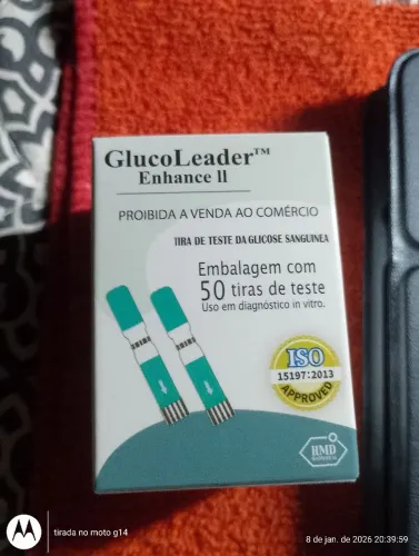 Tiras de medição de diabetes 