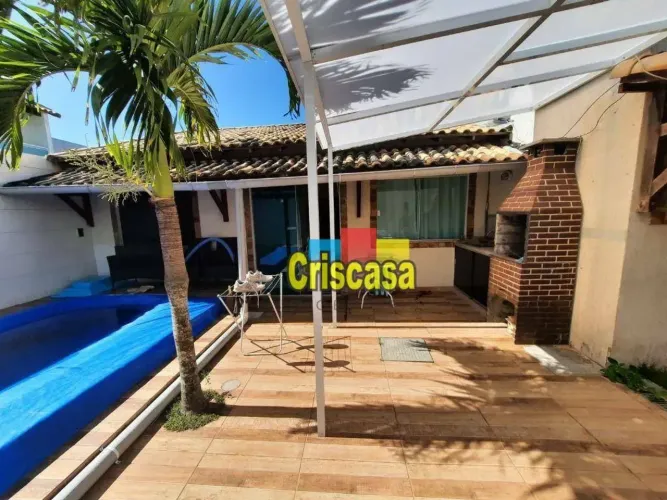 Casa com 4 dormitórios à venda, 180 m² por R$ 850.000,00 - Novo Portinho - Cabo Frio/RJ