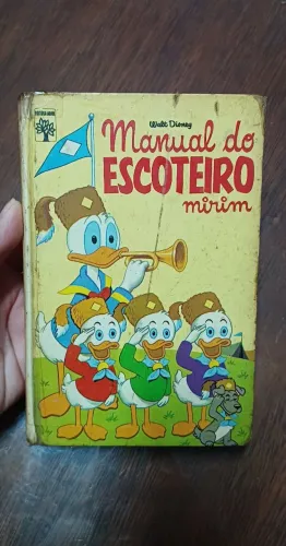 O Primeiro Manual do Escoteiro Mirim - Walt Disney (1971) - Colecionador