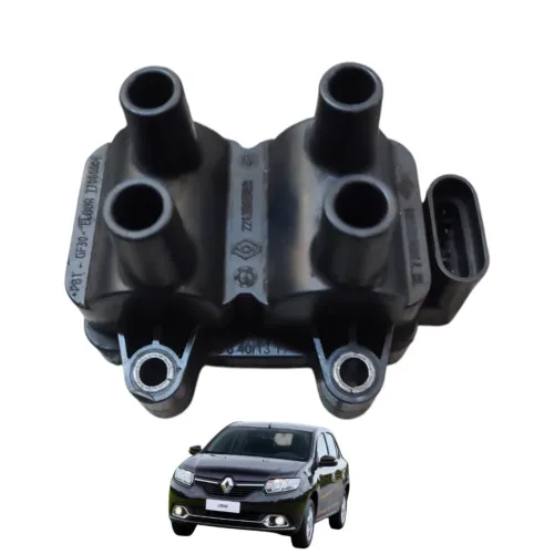 Bobina ignição 1.6 8v sandero logan 2015 a 2017