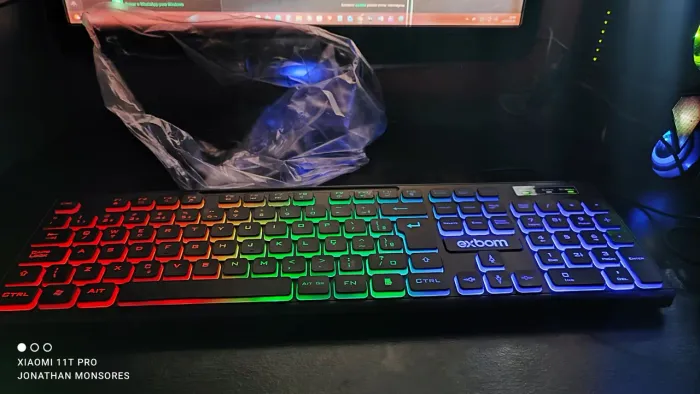 Teclado Gamer Exbom - 