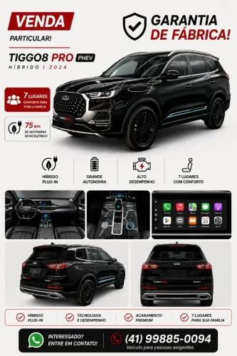 Chery Tiggo 8 Pro 1.5 Turbo (híbrido) 2024