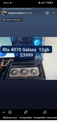 Rtx 4070 12gb Galaxy