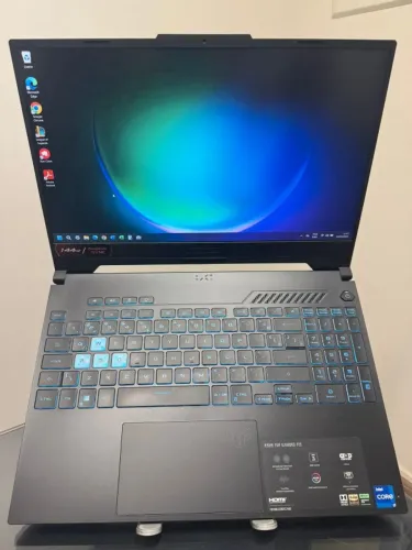 Notebook Gamer ASUS TUF F15 -  i7 -12°  Geração - SSD 512 GB - 32 GB RAM - Nvidia RTX 3050