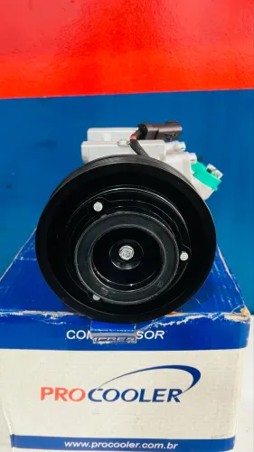 Compressor do Ar condicionado Ford Fiesta e Ecosport modelo hs15
