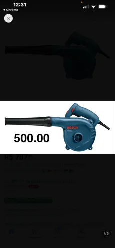 Vendo soprador GBL 800E usado 3 vzs.