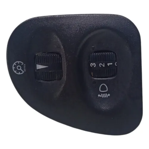 Botão Regulagem Painel Altura Farol Fiat Premio 1992 A 1998 Preto