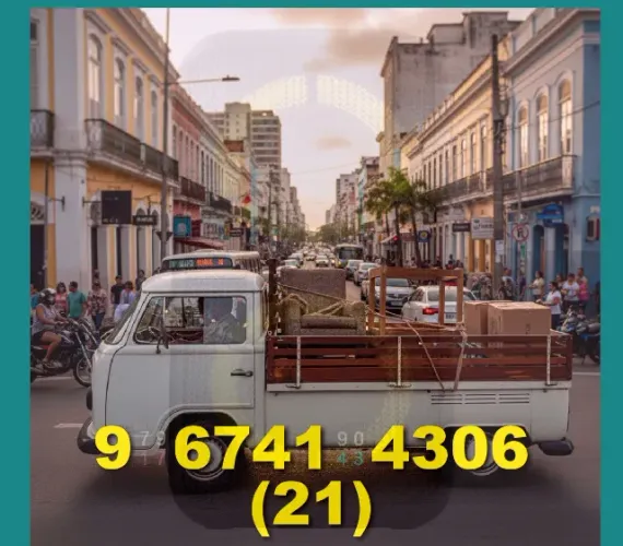 MUDANÇA EM BANGU-REALENGO-PADRE MIGUEL-CAMPO GRANDE-MAGALHÃES BASTOS-PAULO (21) 9/6741|430