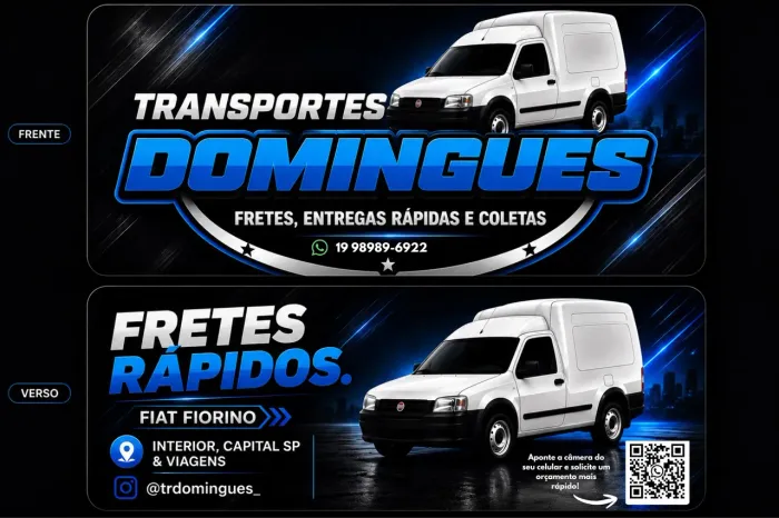 Fretes em geral! Fiorino Campinas 019