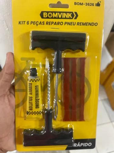 Kit tarugo para pneu carro e moto