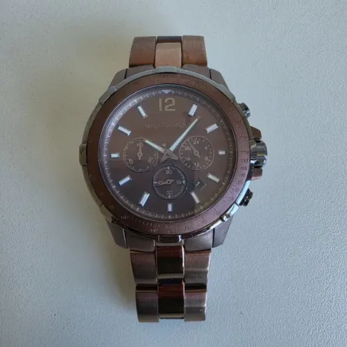 Relógio Masculino Michael Kors MK-8217 Super Conservado Trocar Bateria