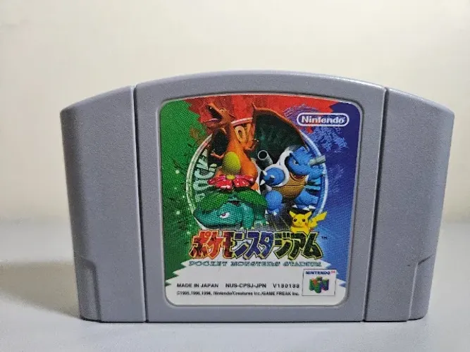 Jogo Pokemon Stadium Japones - Nintendo 64