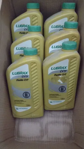 6 litros - Oléo de Câmbio automático CVTF Lubrax