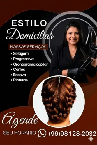 Estilo Domiciliar (cabeleireira em sua casa )