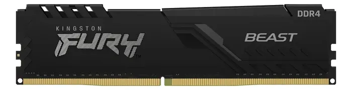 Memória RAM Kingston Fury Beast, 8GB, 3200MHz, DDR4 USADO