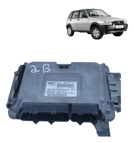 Modulo Injecao Fiat Uno Mille Fire Economy 2b 1.0 8v 2002