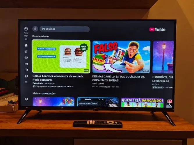Smart TV TCL 32 Polegadas LED Full HD - Novíssima!