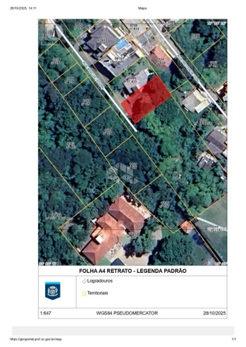 TERRENO À VENDA NO PANTANAL - 381M² PRÓXIMO À UFSC