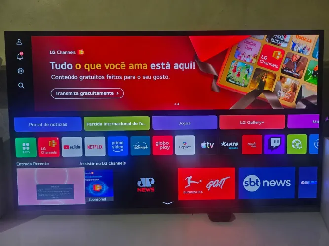 Smart tv LG C2 42 polegadas Oled