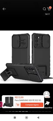 Capa SAMSUNG s20 fe, s22 plus, s22 ultra