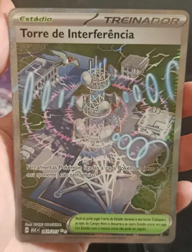 Carta Pokémon - Torre de interferência 