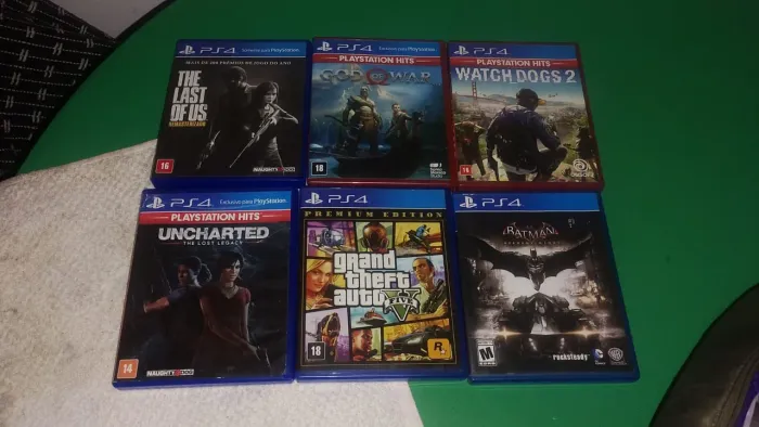 PS4 COM JOGOS