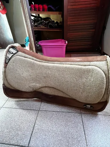 manta boots horse ultimate pad creme 