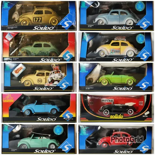 Fusca Miniatura Lote Solido Made in France