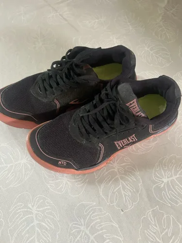 Tênis Everlast Feminino Preto e Rosa nº 37