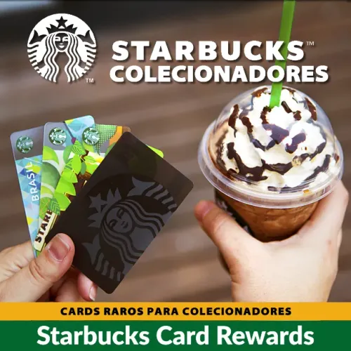 Cartão Starbucks RARO (Black Siren)