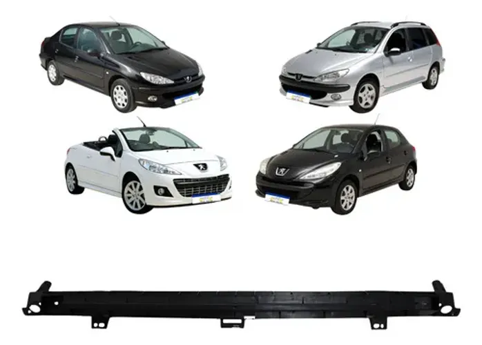 Alma Parachoque Dianteiro Peugeot 206 207 1999 A 2015