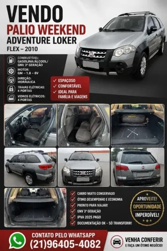 Fiat Palio Weekend Adventure Locker 1.8 Flex 2010