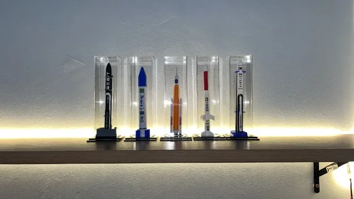 RÉPLICAS DE FOGUETES 3D