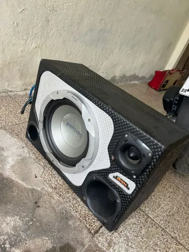 Caixa trio com módulo Taramps Ts 400