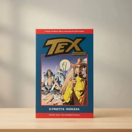 Gibi, hq - tex gold - Capa Dura Colorida 1 - O profeta indígena - Editora Salvat