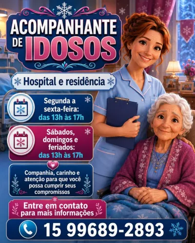 ACOMPANHANTE DE IDOSOS