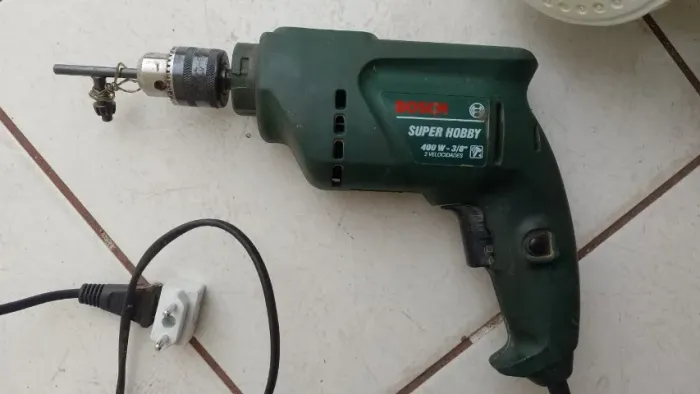 Furadeira bosh super Hobby 400w