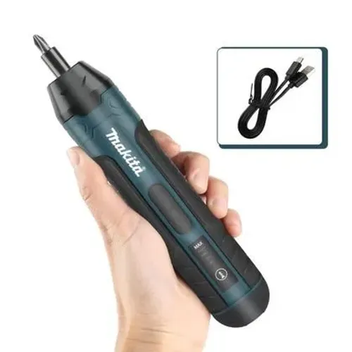 Chave de Fenda Elétrica Makita 3,6V Recarregável USB - Compacta