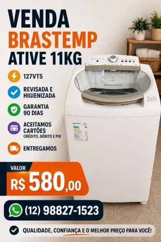 Brastemp ative 11kg 127vts
