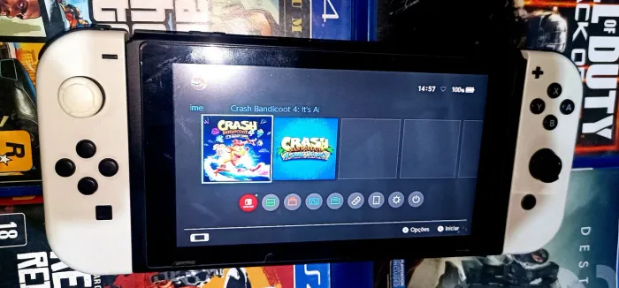 Nintendo switch V2 desb. (Apenas console)