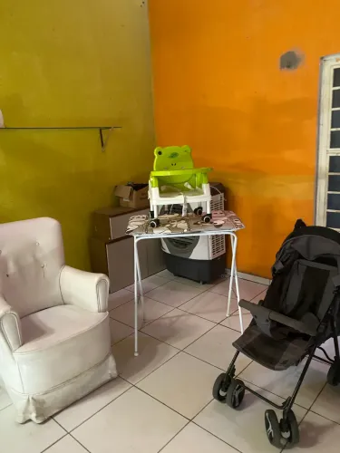 Kit Bebê Completo | Carrinho + Cadeirinha + Poltrona de Amamentação + trocador