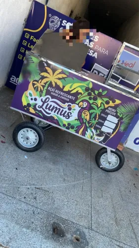 Carrinho de açaí estado de novo! PRA VENDER HOJE! ACEITO OFERTAS!