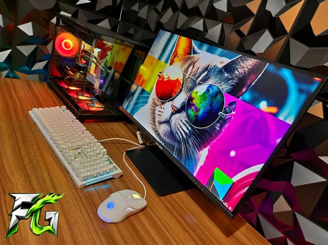 Pc Gamer Ryzen 5 5600x - Monitor Gamer NewHero 165Hz QUADHD 27POL