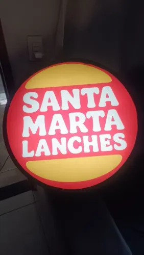 Placa Luminosa para Loja