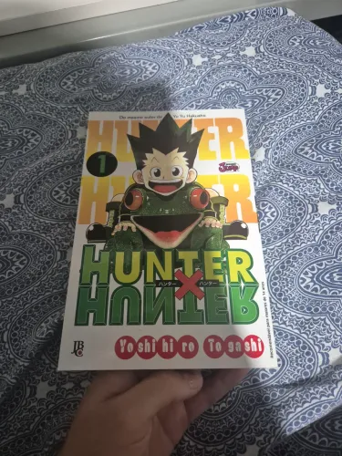 Manga Hunter X Hunter novo, sem avarias, capítulo 1