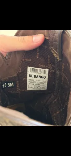 Bota couro DURANGO original 