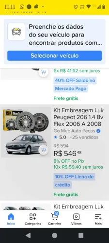 Kit de embreagem