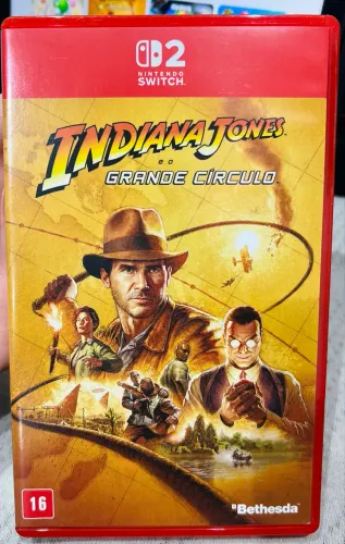 INDIANA JONES E O GRANDE CÍRCULO - NINTENDO SWITCH 2 - MÍDIA FÍSICA