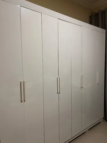 GUARDA ROUPA BRANCO EM MDF SEMINOVO